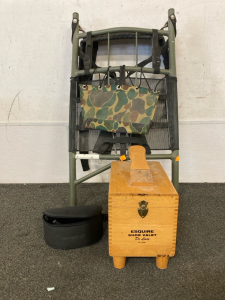 Shoe Cleaner Set, Hunting Chair, & Sunglasses Set