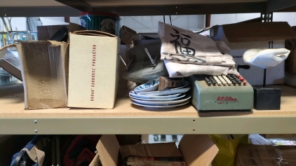 China Plates, Curtains, RC Allen Business Machine, and More
