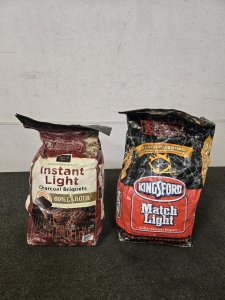 (2) Bags Of Charcoal Briquets