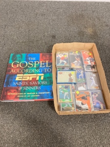 Assorted Baseball Cards & The Gospel According to ESPN Book