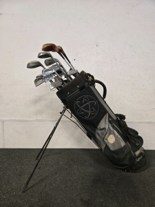 Assorted Golf Clubs w/ Golf Bag
