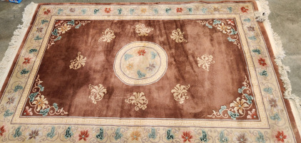 Large Woven Rug.. 118"X72"..
