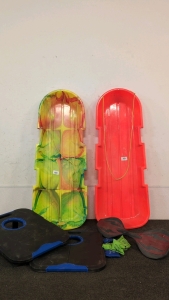Sleds, Plastic Cornhole, and Ripstick