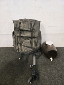 Large Western Pack Backpack, Plastic Liquid Dispenser, Craftsman Rechargeable Work Light