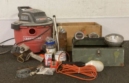 Vacuum & Various Tools