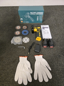 Aumotop Cordless Brushless Angle Grinder Kit