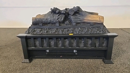 StyleWell Barkridge 20.5 in. Infrared Electric Fireplace Log Set Heater