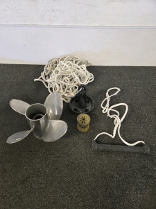Mercury Marine Trophy Plus Boat Propeller, Boat Anchor & More