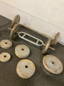 Barbell Gym weight set 2, 5, 10, 25