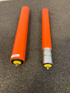 2 Interroll IDLER Roll Groves