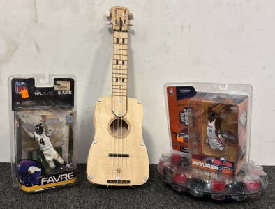 Ukulele, Roulette Drinking Game, & Sports Figures