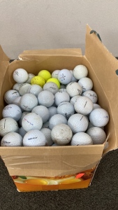 Box of Golf Balls