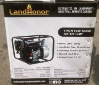 New Land Honor Gasoline Water Pump Model: LHR-TWP80 - 2
