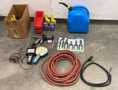 Pliers, Hoses, Fluids & More