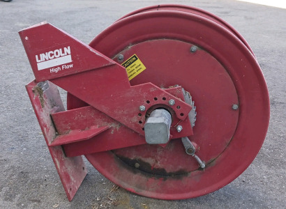 (2) Fireman's Combo - (1) Lincoln High Flow Hose Reel (1) Water Hose - Unknown Length - Model 84672