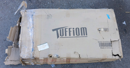 (1) NEW! Tuffiom 2-Tier Rolling Work Cart - 43"x9&frac14;"x22&frac34;"