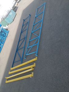 20' Pallet Rack with (4) Crossmembers 8'