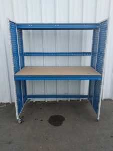 Large Workbench on Casters MDF Top 72x63x30
