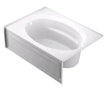 (1) Jacuzzi Signature Soaking Bathtub - 60"x42" - Left Drain