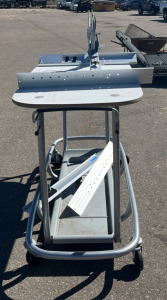 (1) Rolling Cart 29&rdquo;x79&rdquo;x41&rdquo; (2) Mouse Pad Stands