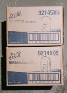 (2) Scott Skin Care Dispensers - Model 92145 - 11.5"x8.375"x5.25"