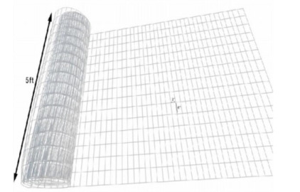 (2) Hot Dipped Galvanized Welded Wire Mesh