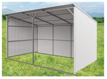 Livestock Metal Shed