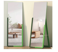 New Full Length Body Mirror W/Stand