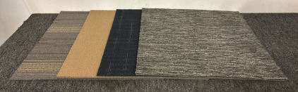 (16) 2ft x 2ft Sample Carpet Squares