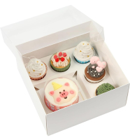 (3) 5 Packs Of Cupcake Boxes