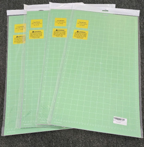 (4) 4 Packs Cutting Mat 12 x 24 Inch, Cutting Mats for Crafts, 4 Colors- New!
