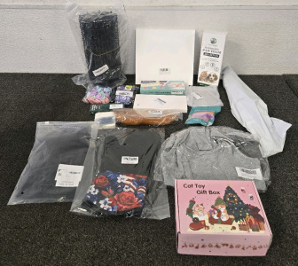 Cat Toy Gift Box, Waterless Paw Foam Shampoo, Oven Mit, & More