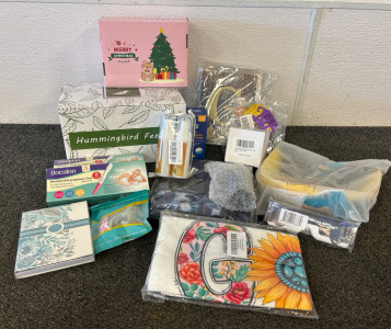 Hummingbird Feeder, Pregnancy Tests, & More
