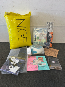 Large Pillow, Yard Sign, & More