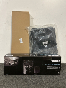Thule Shoe Organizer, Light Up Tree, & SunShade