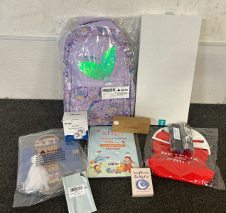 3 Piece Mouse Pad Set, Children&rsquo;s Mermaid Backpack, & More