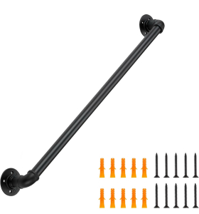 (2) 4&rsquo; Wrought Iron Handrails