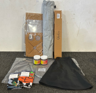 Various Cake Boxes, Dufflebag, & More