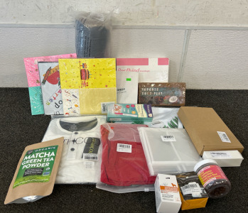 Gift Boxes, (11) Bandages, Women&rsquo;s Clothing, & More
