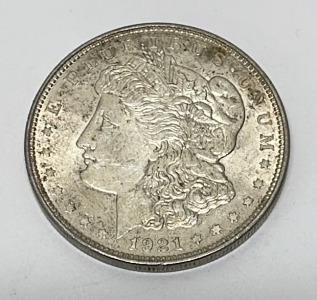 1921 Morgan Silver Dollar