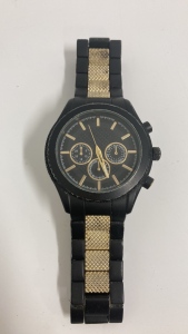 Black & Gold Watch