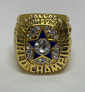 1971 NFL &ldquo;Roger Staubach&rdquo; Dallas Cowboys World Champions Super Bowl Ring Size 10