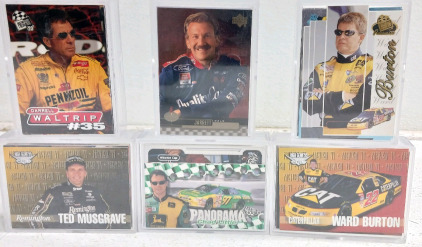 (180+) NASCAR Trading Cards in Cases<br/>