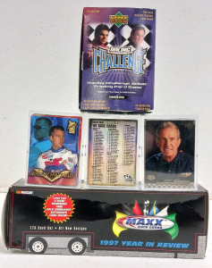 (300+) Assorted NASCAR Trading Cards & Sets - Dale Earnhardt Autograph Chase