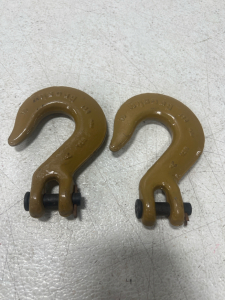 (2) 3/8&rdquo; Crosby Hooks