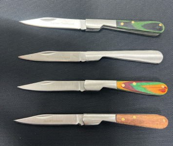 (4) Folding Toothpick Knives