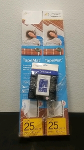 (2) SunTouch Electric Floor Heating Tape Mat, (1) SunTouch SunStat Command