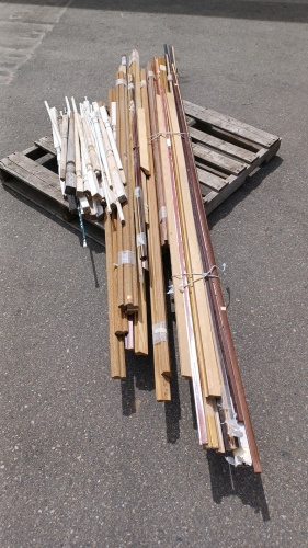 Pallet of Assorted Wood Moulding and Trim