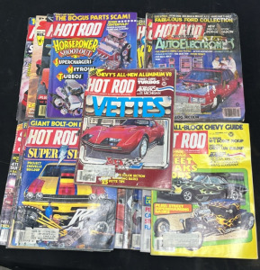 (18) 1970&rsquo;s Hot Rod Magazines