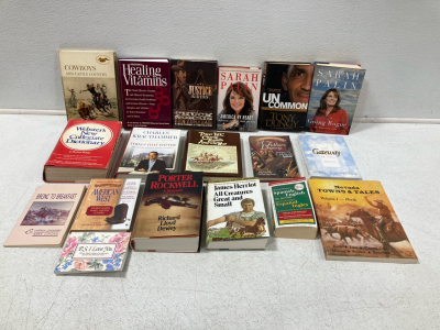 (18) Assorted Books